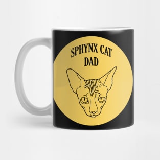 Sphynx Cat Dad , Cat lover Mug